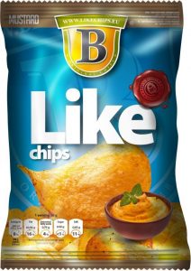 LIKE chips hořčicové