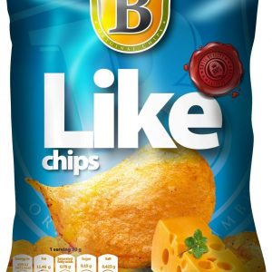 LIKE chips s příchutí sýru