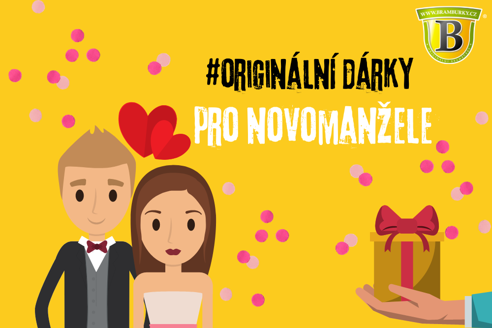 Originální dárky pro novomanžele