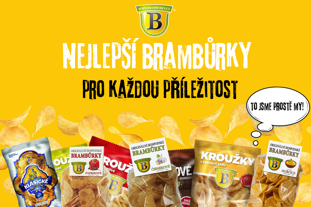 Nejlepší brambůrky pro každou příležitost