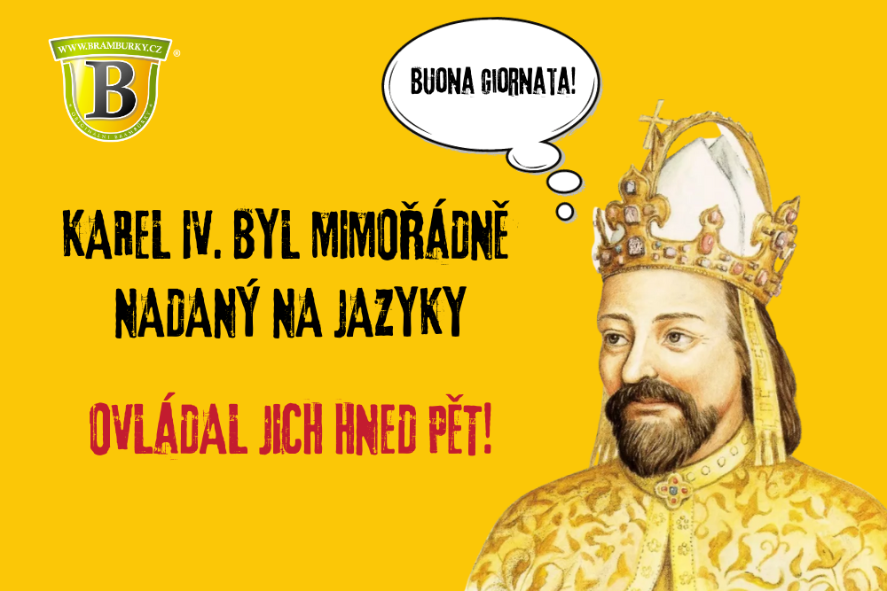 Karel IV. a cizí jazyky