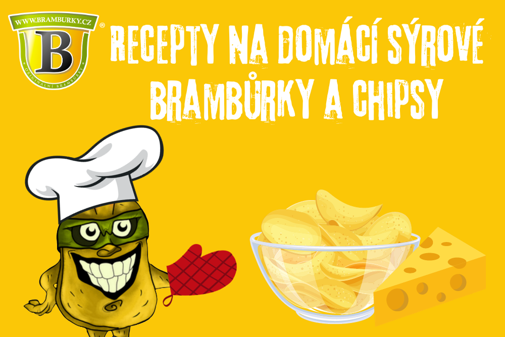 Recepty na domácí sýrové brambůrky a chipsy