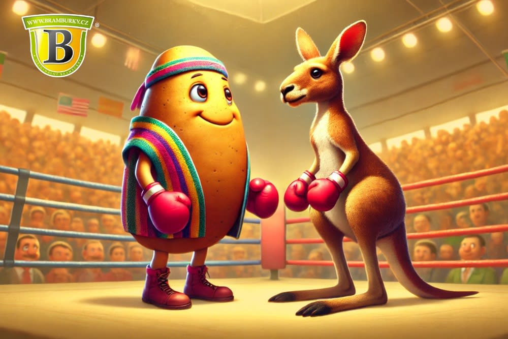 Brambora a klokan v ringu