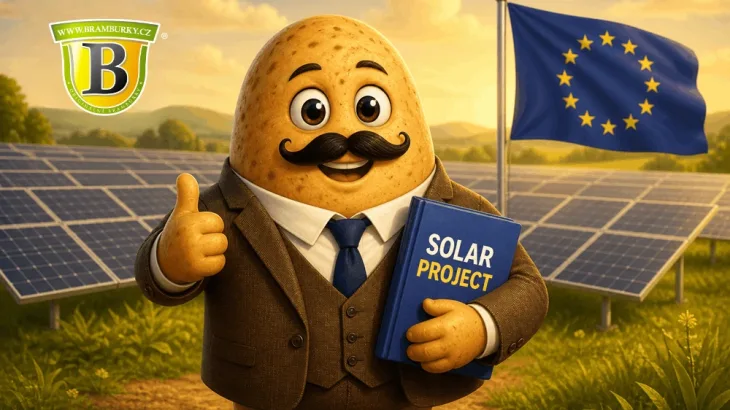 Brambora jako politik z EU