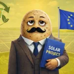 Brambora jako politik z EU