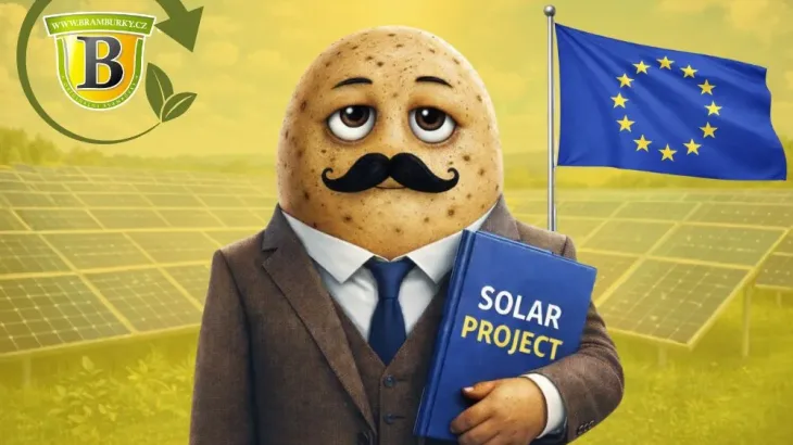 Brambora jako politik z EU