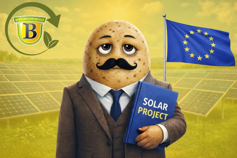 Brambora jako politik z EU