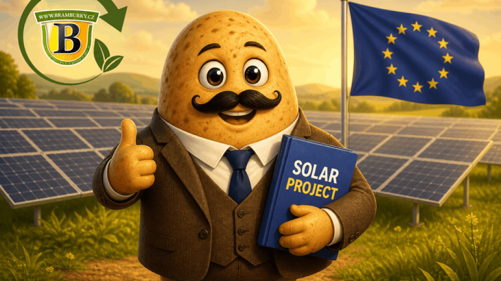 Brambora jako politik z EU