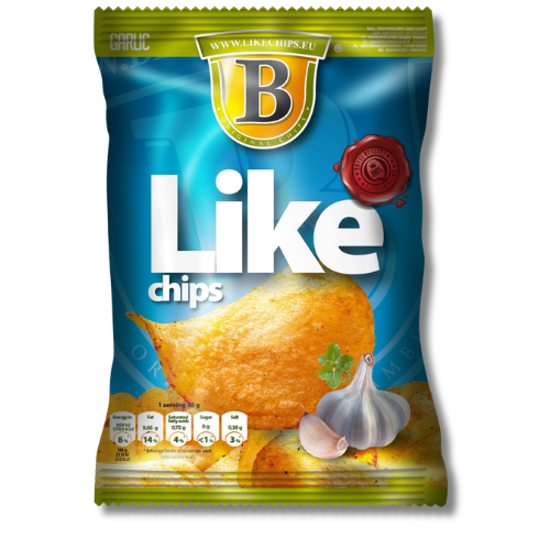 Like Chips česnekové