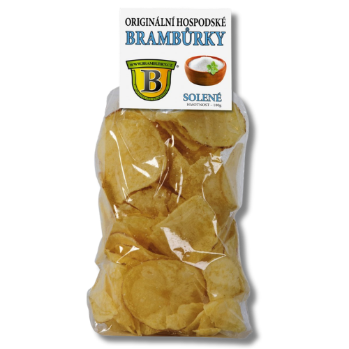 Originální hospodské brambůrky solené