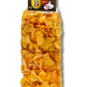 Originální hospodské kotlíkové brambůrky česnekové 200 g